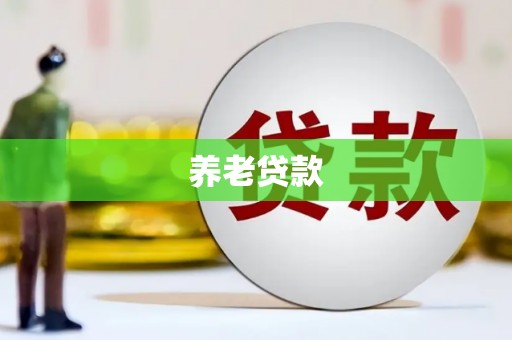 会宁养老贷款
