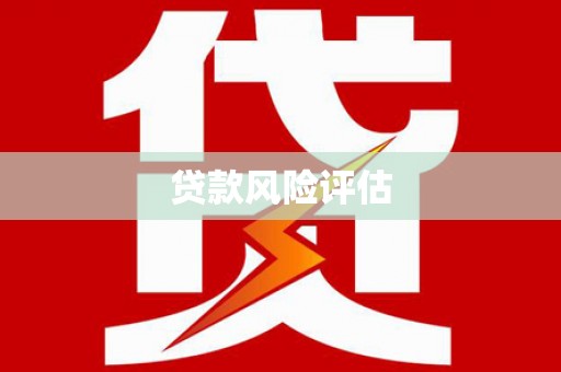 会宁贷款风险评估
