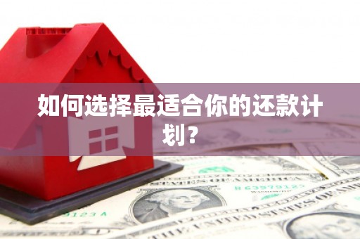 会宁如何选择最适合你的还款计划？