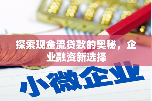 会宁探索现金流贷款的奥秘，企业融资新选择