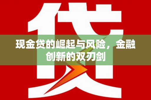 会宁现金贷的崛起与风险，金融创新的双刃剑