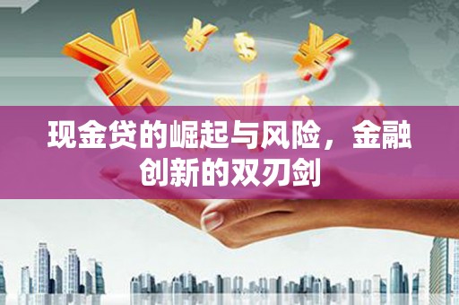 会宁现金贷的崛起与风险，金融创新的双刃剑
