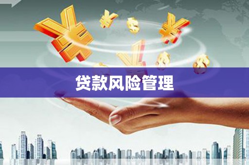 会宁贷款风险管理