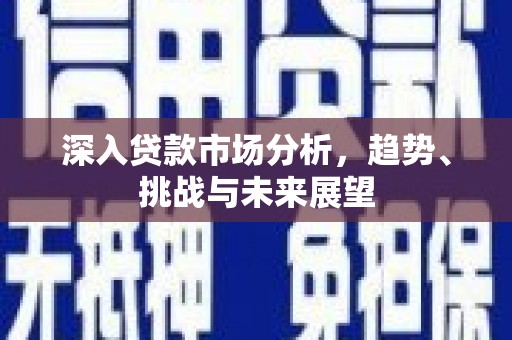 会宁深入贷款市场分析，趋势、挑战与未来展望