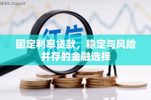 会宁固定利率贷款，稳定与风险并存的金融选择