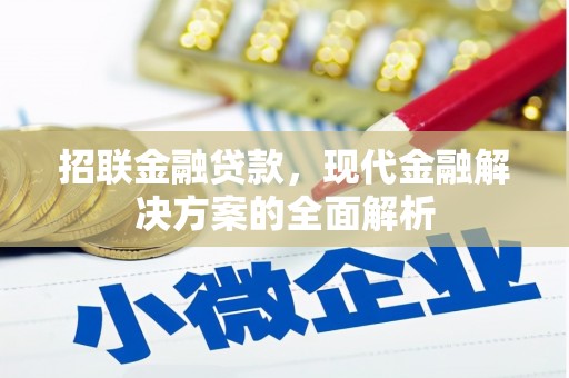 会宁招联金融贷款，现代金融解决方案的全面解析