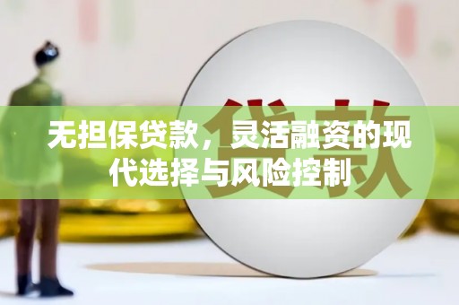 会宁无担保贷款，灵活融资的现代选择与风险控制