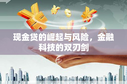 会宁现金贷的崛起与风险，金融科技的双刃剑
