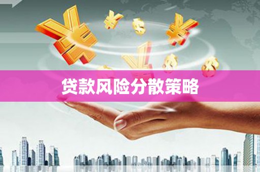 会宁贷款风险分散策略
