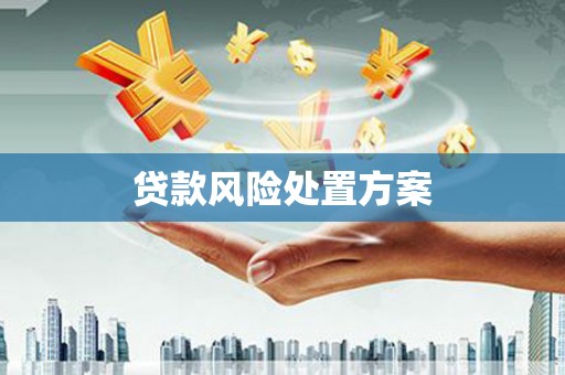 会宁贷款风险处置方案