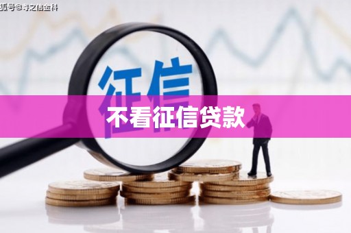 会宁不看征信贷款
